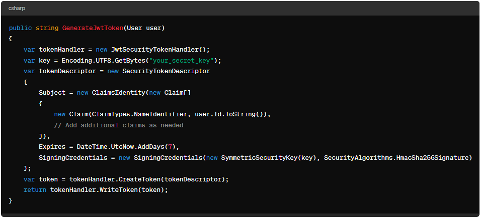 JWT Authentication and Authorization in ASP.NET Core 6