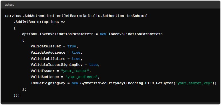 JWT Authentication and Authorization in ASP.NET Core 6