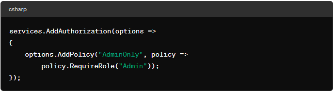 How To Use Authorization Filter In .NET Core 6