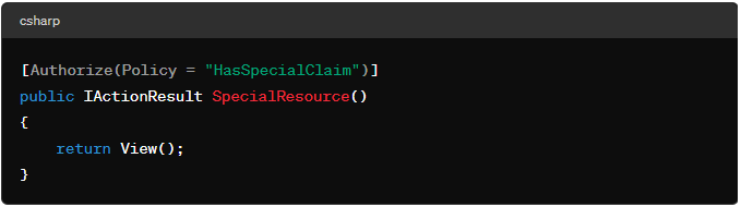 Claim-based Authorization