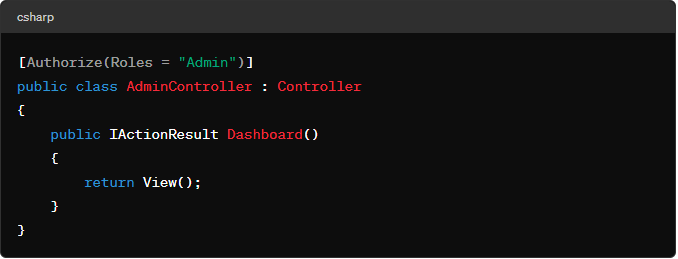 Applying the Authorization Filter