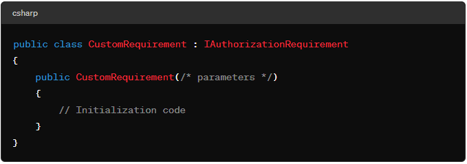 Custom Authorization in .NET Core 6